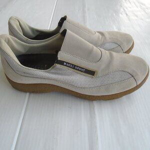 Bruno Magli Sierra Mens White Leather Sneakers Luxury Casual Shoes Sz 9 SALVATOREWHITELEATHERWHITESOLE  main image 4